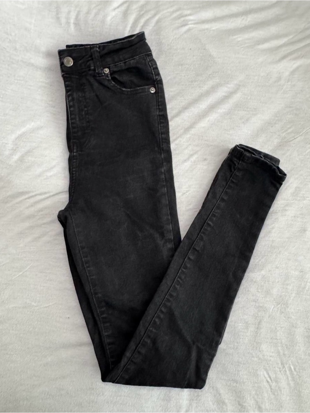 PrettyLittleThing Black 5-Pocket Skinny Jeans